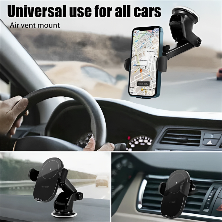 2in1 Fast Wireless Car Charger