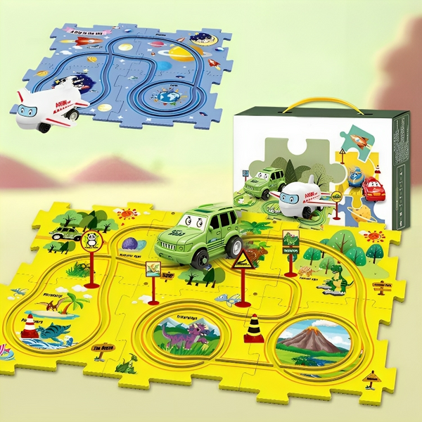 TurboRacer™ Puzzle Track Set